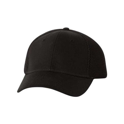 Sportsman - Mens 3200 Spacer Mesh-Back Cap — Black