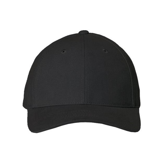 Sportsman - Mens 9910 Heavy Brushed Twill Structured Cap — Black
