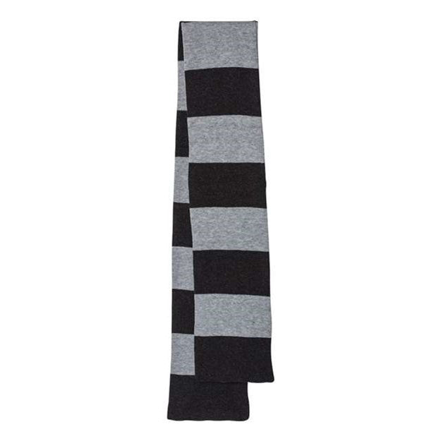Sportsman - Mens Sp02 Rugby-Striped Knit Scarf