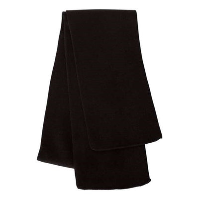 Sportsman - Mens Sp04 Knit Scarf — Black