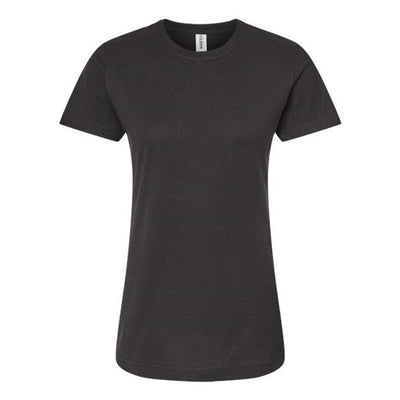 Tultex - Womens 216 Classic Fit Fine Jersey T-Shirt — Black