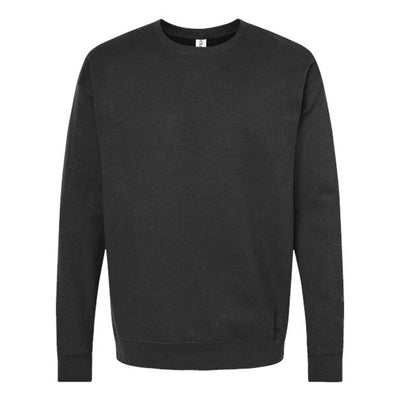 Tultex - Mens 340 Unisex Fleece Crewneck Sweatshirt — Black