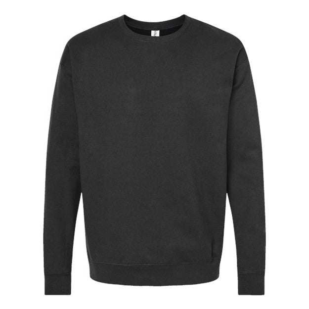 Tultex - Mens 340 Unisex Fleece Crewneck Sweatshirt — Black