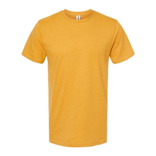 Tultex - Mens 541 Unisex Premium Cotton Blend T-Shirt — Antique Gold Heather