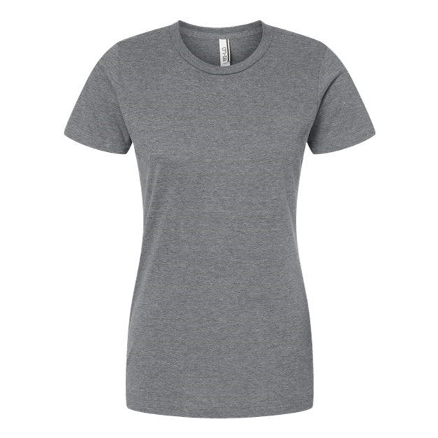 Tultex - Womens 542 Premium Cotton Blend T-Shirt — Athletic Heather