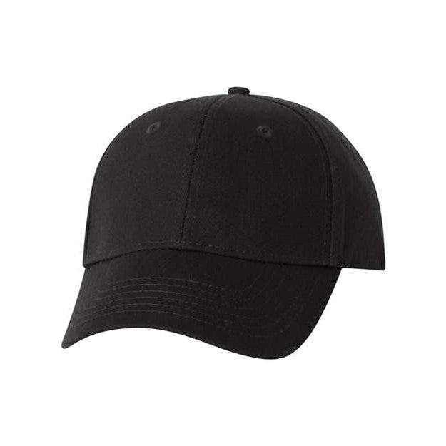 Valucap - Mens Vc600 Chino Cap — Black