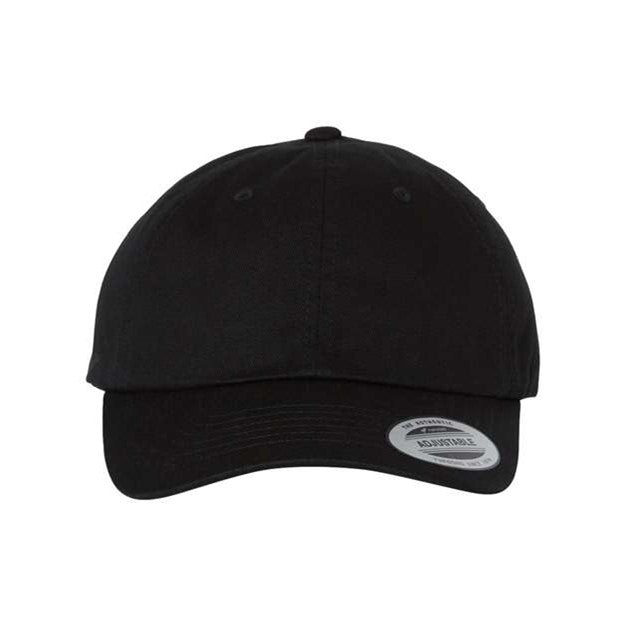Yp Classics - Mens 6245Ec Eco-Washed Dad Cap — Black