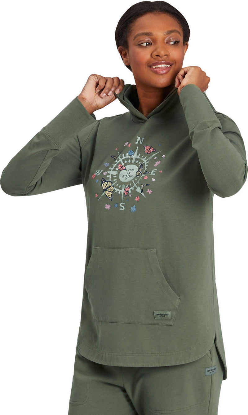 Life Is Good - Womens Butterfly Compass Jacket