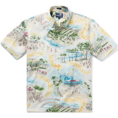 Reyn Spooner - Mens Honolulu Marathon Button Front Shirt