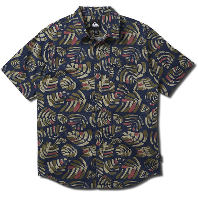Quiksilver - Mens Apero Shades Classic Stretch Short Sleeve Shirt