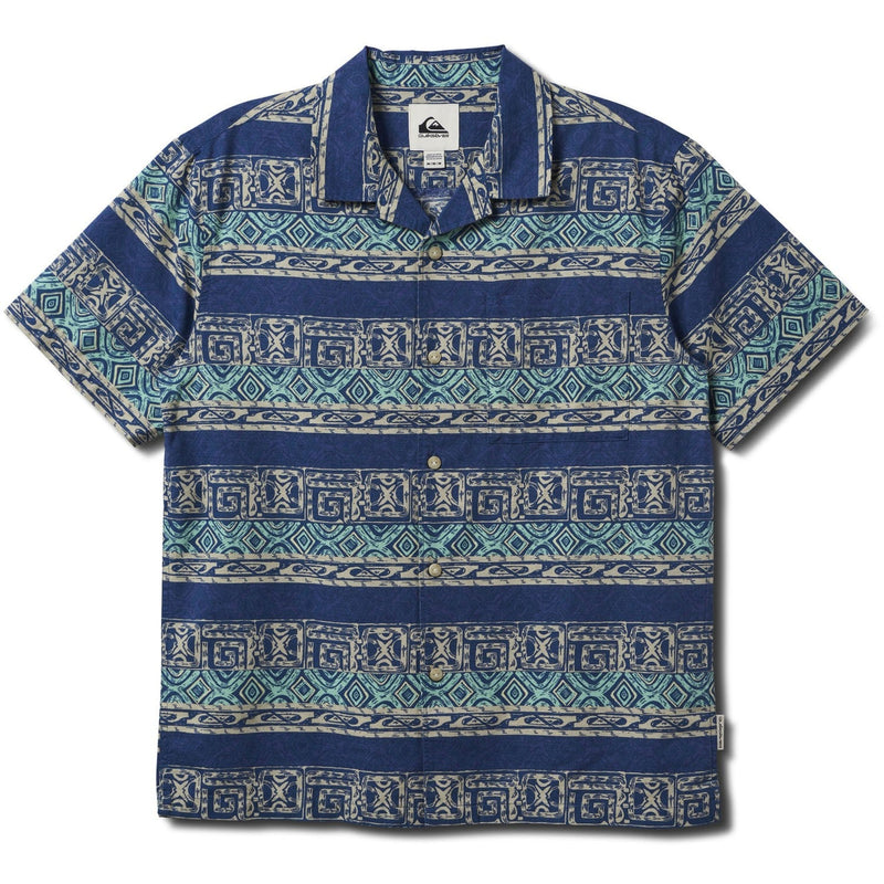 Quiksilver - Mens Global Heat Casual Short Sleeve Shirt