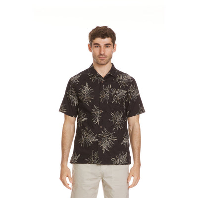 Quiksilver - Mens Island Palms Casual Short Sleeve Shirt