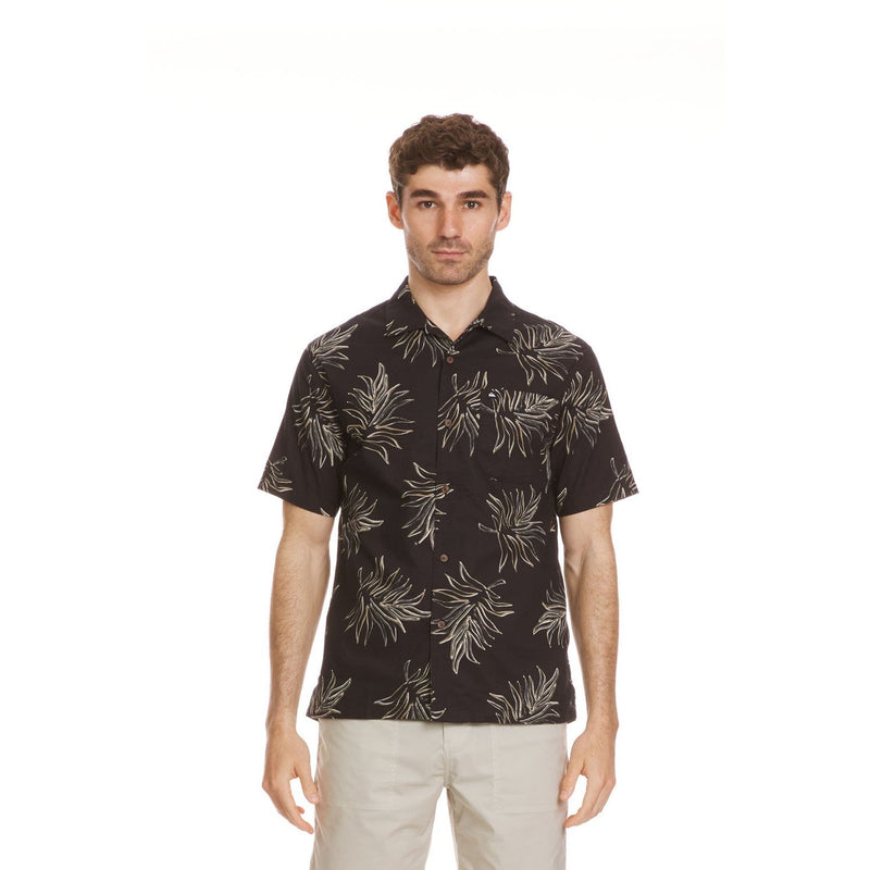 Quiksilver - Mens Island Palms Casual Short Sleeve Shirt