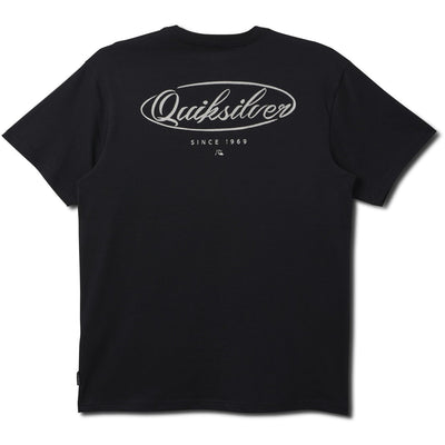 Quiksilver - Mens Natural Script T-Shirt