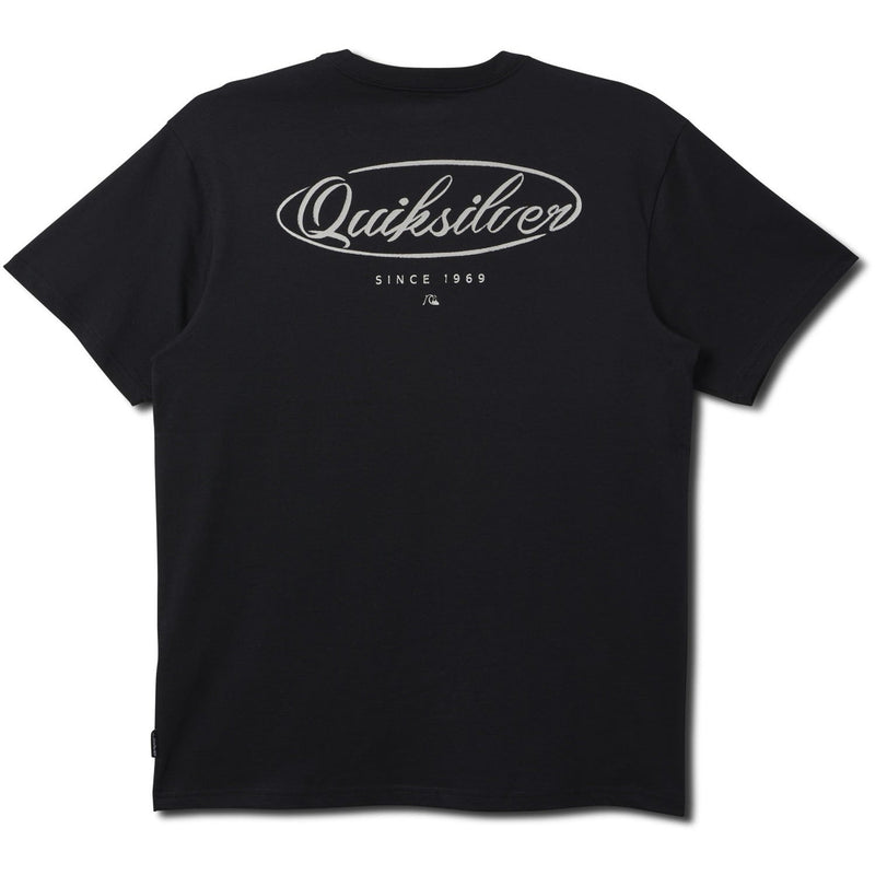 Quiksilver - Mens Natural Script T-Shirt