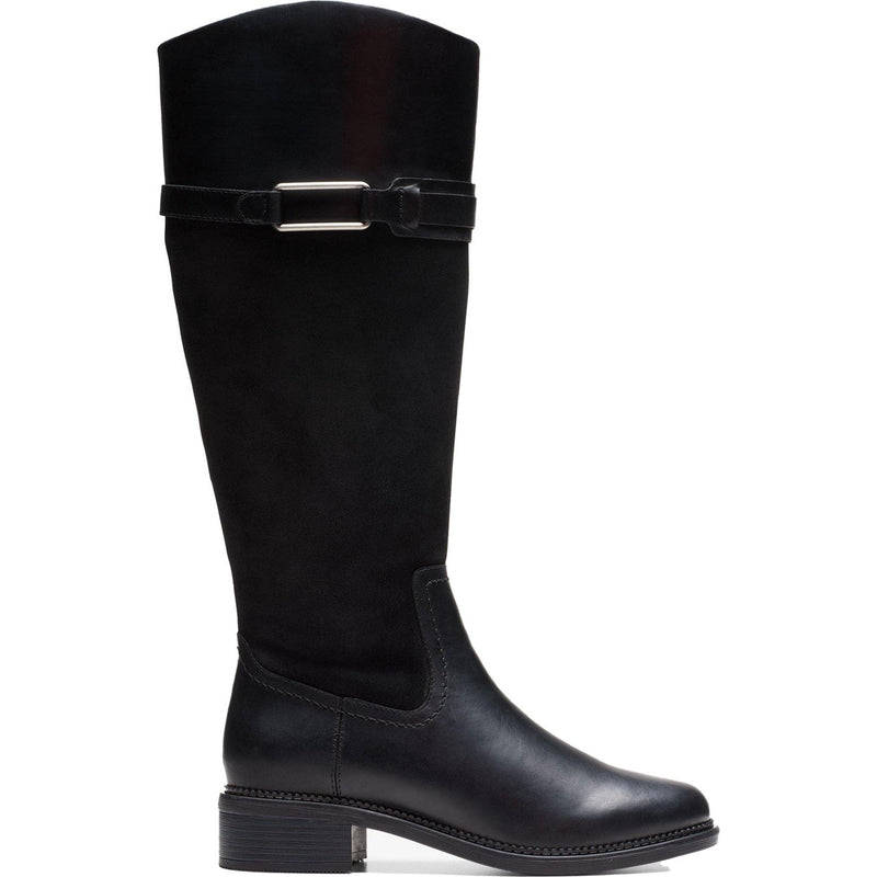 Clarks - Womens Maye Carly Boot — Black