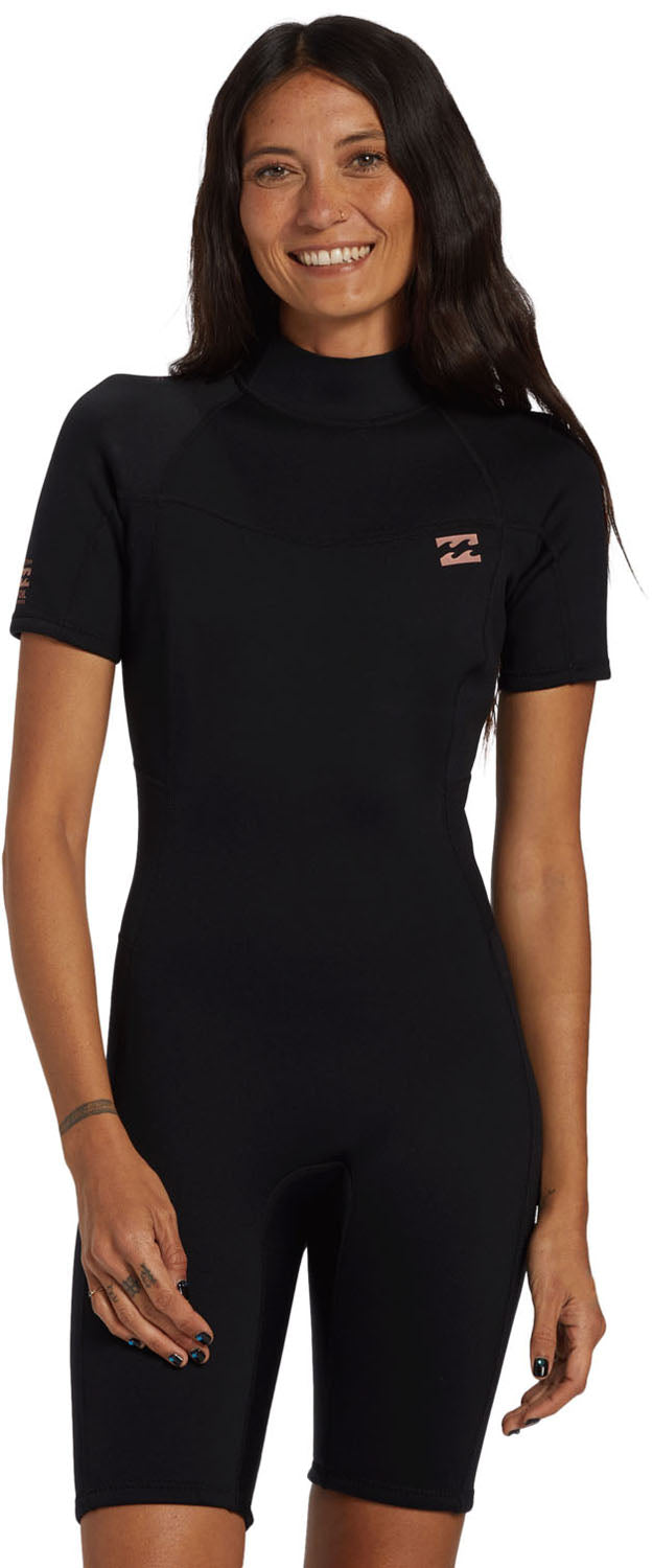 Billabong - Womens Foil Fl Short Sleeve Spring Wetsuit