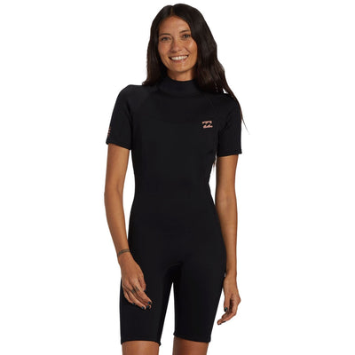 Billabong - Womens Foil Fl Short Sleeve Spring Wetsuit