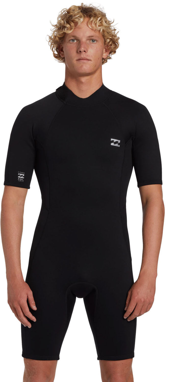Billabong - Mens Foil Bz Fl Short Sleeve Spring Wetsuit
