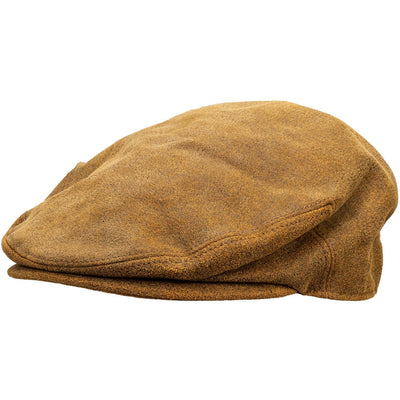 Outback Trading - Unisex Leather Ascot Cap