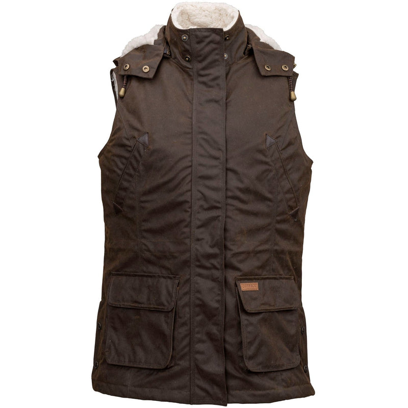 Outback Trading - Womens Oilskin Woodbury Vest