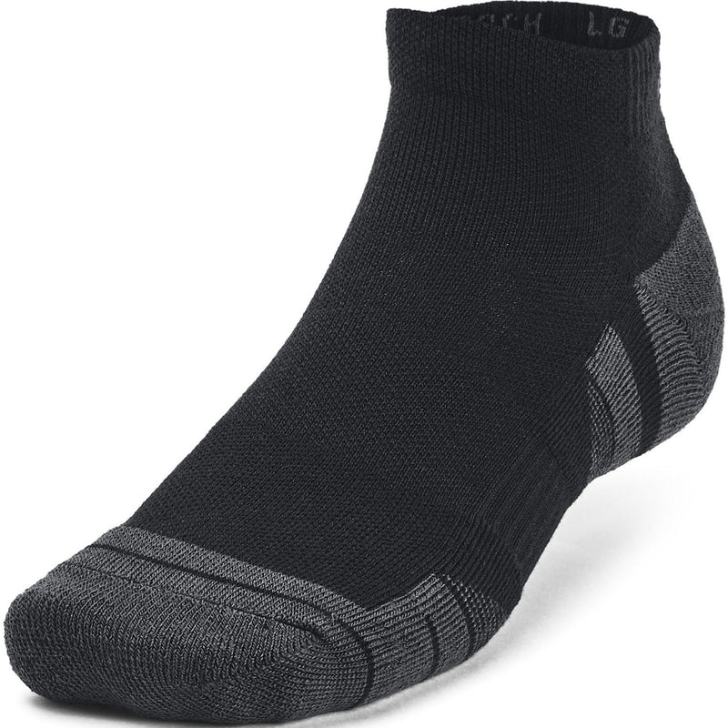 Under Armour - Unisex-Adult Performance Tech 3Pk Low Socks — Black (001)