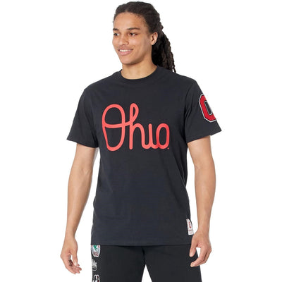 Mitchell And Ness - Mens Ohio State Ncaa Champ City Short Sleeve Tee