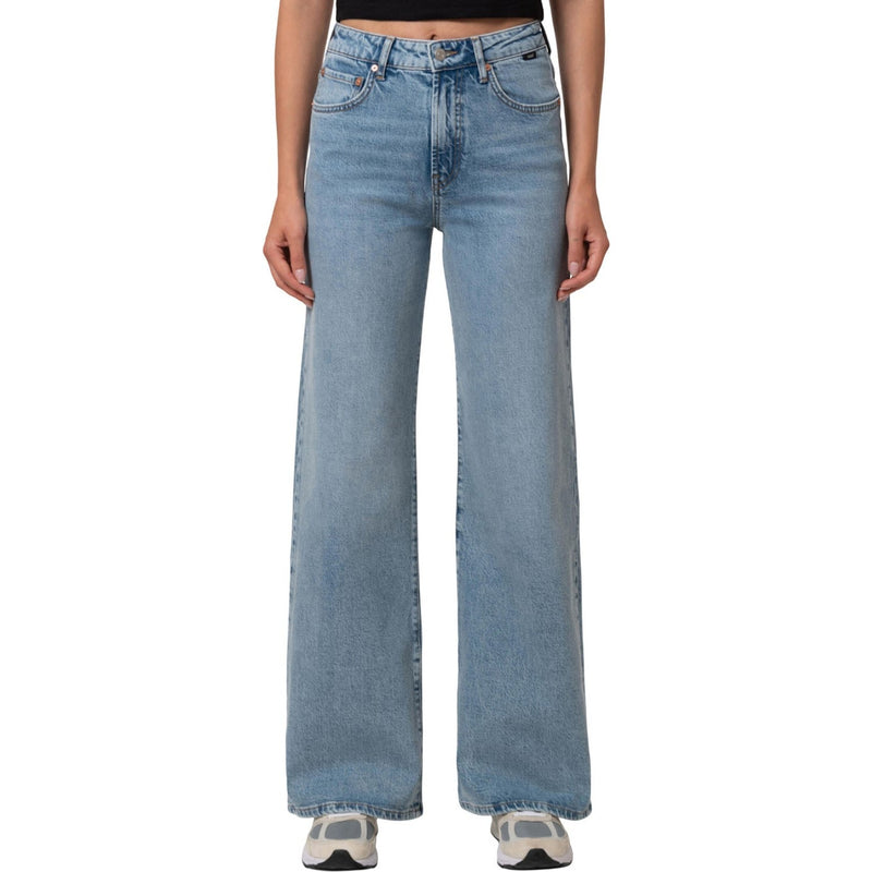 Mavi - Womens Florida Mid Rise Wide Leg Jeans