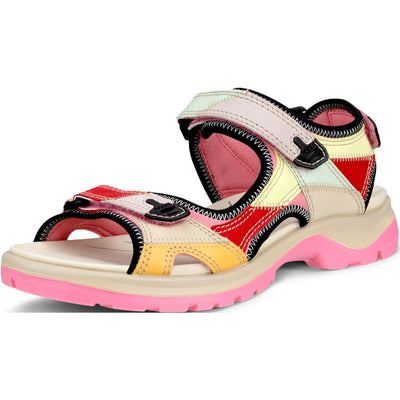 ECCO - Womens Offroad Sandals — Multicolor Bubblegum