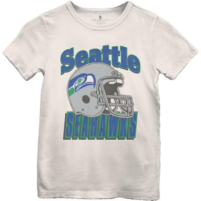 Junk Food - Girls Seahawks Helmet Short Sleeve T-Shirt