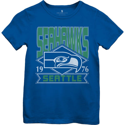 Junk Food - Girls Seahawks Overtime Short Sleeve T-Shirt