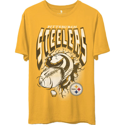 Junk Food - Unisex Steelers Breakthru T-Shirt