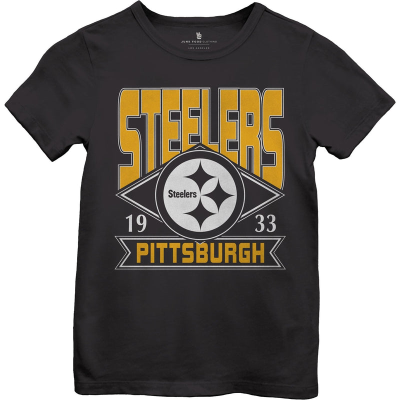 Junk Food - Girls Steelers Overtime Short Sleeve T-Shirt