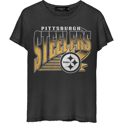 Junk Food - Womens Steelers Vintage T-Shirt