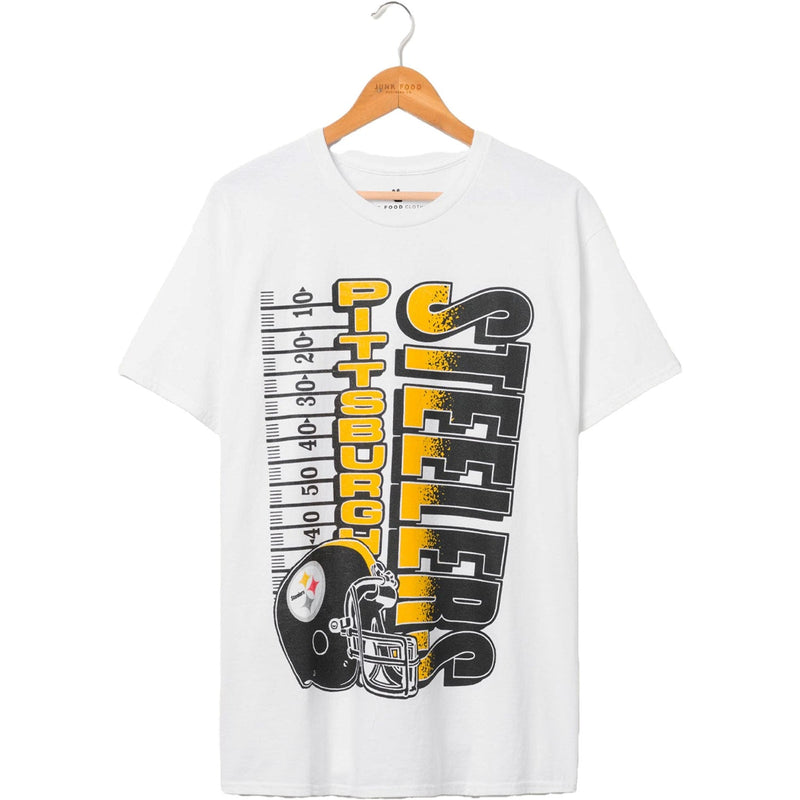 Junk Food - Unisex Steelers Yrdg Fm T-Shirt