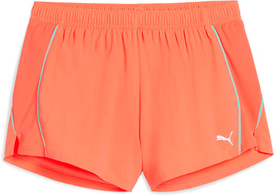Puma - Womens Run Velocity 3 Short — Glowing Red