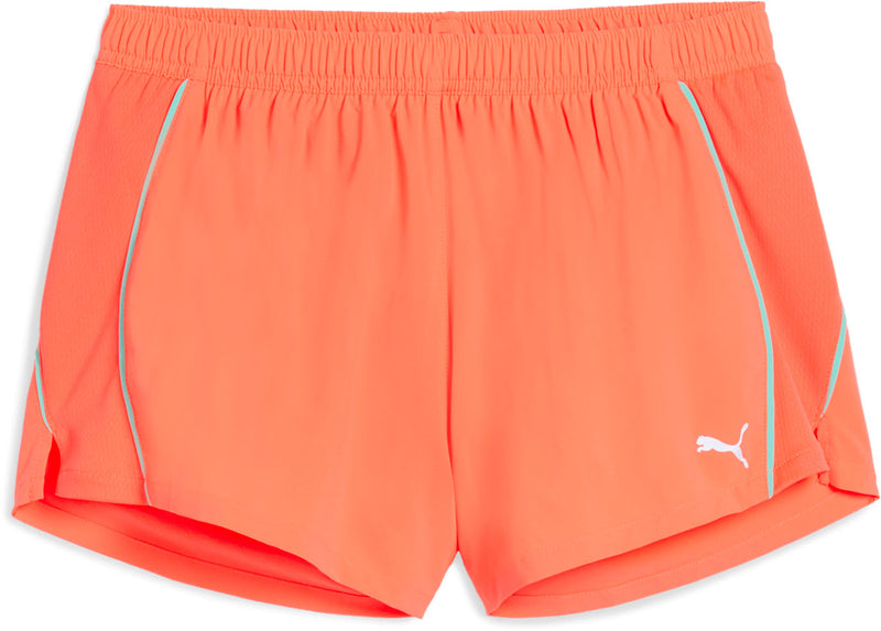 Puma - Womens Run Velocity 3 Short — Glowing Red
