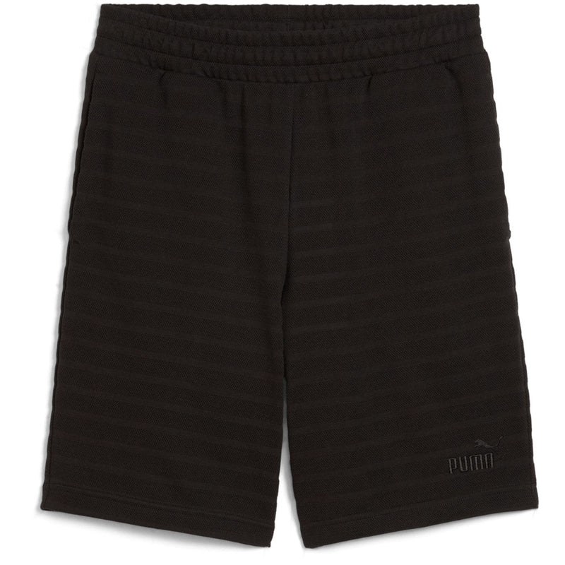 Puma - Mens Ess Elevated Structured 9-Inch Shorts — Black