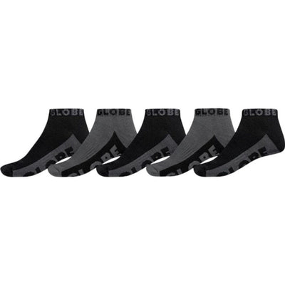 Globe - Mens B/G Ankle 5 Pack Sock