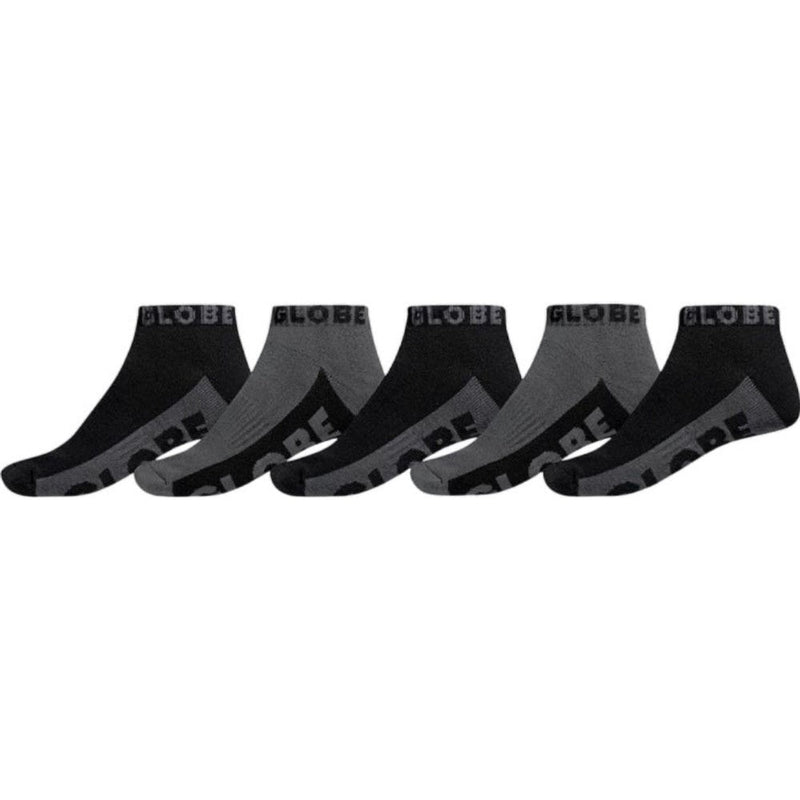 Globe - Mens B/G Ankle 5 Pack Sock
