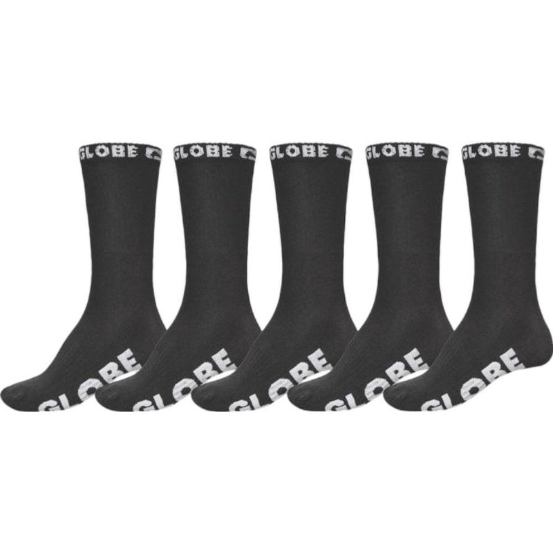 Globe - Mens Blackout Crew 5 Pack Sock