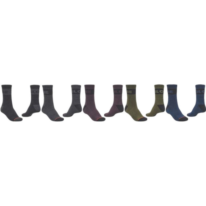 Globe - Mens Horizons Crew 5 Pack Sock