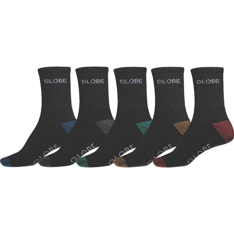 Globe - Mens Ingles Crew 5 Pack Sock