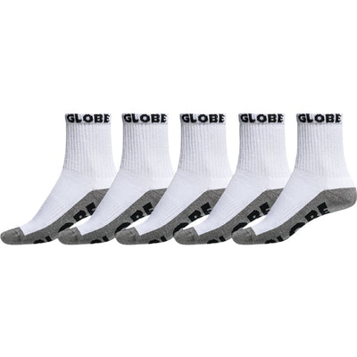 Globe - Mens Quarter 5 Pack Sock