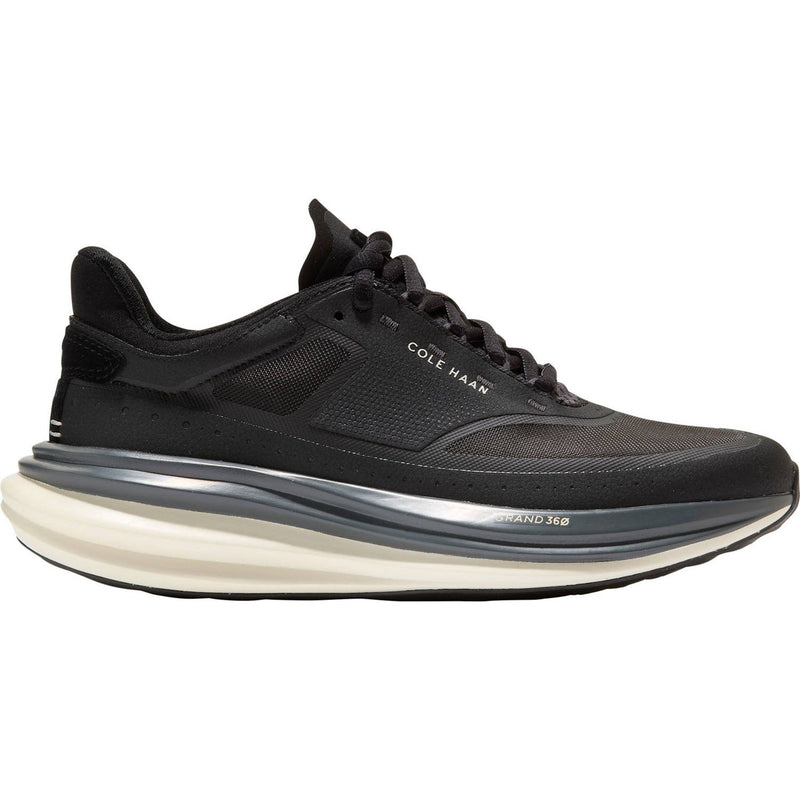 Cole Haan - Womens Originalgrand Quadstar Running Sneakers Shoes — Black/Ivory