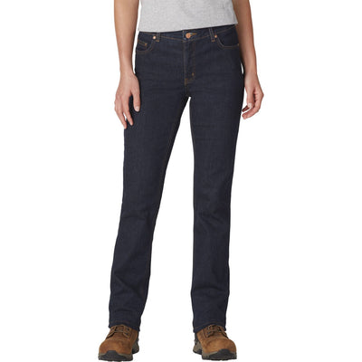 Dickies - Womens FD146 Denim Straight Jeans