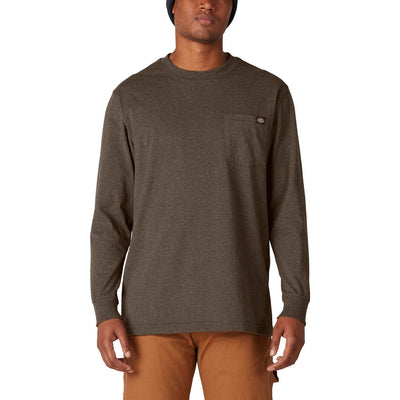 Dickies - Mens Long Sleeve Heavyweight Pocket T-Shirt