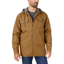 Dickies - Mens Fleece Hooded Duck Shirt Jkt W/Hydroshield