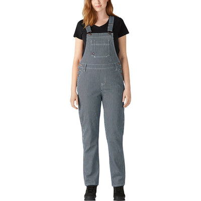 Dickies - Womens Hickory Boyfriend Bib Overall