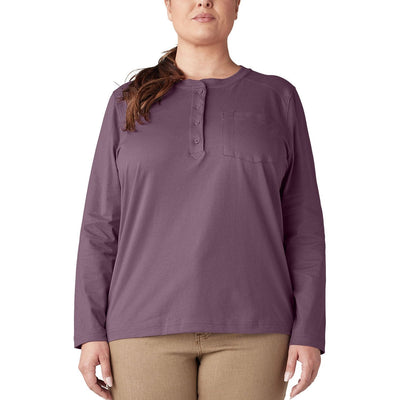 Dickies - Womens Heavyweight Henley